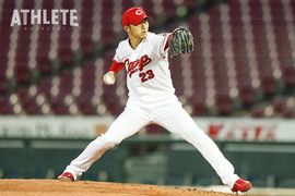 今季初の先発に臨むカープ薮田和樹「佐々岡さんはとても大きな存在」