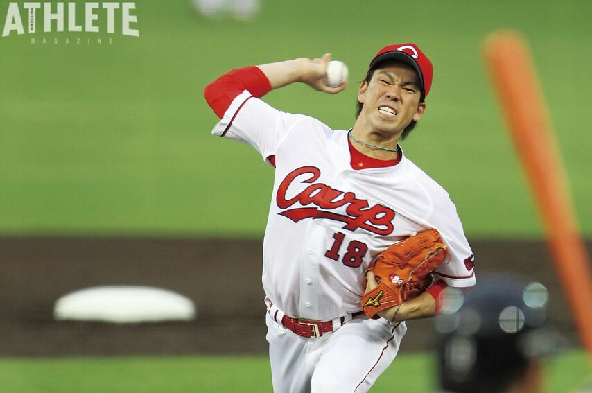 【海を渡ったカープ戦士たち】シーズン15勝、5完投・・・エースの意地を見せた前田健太が、レジェンド・黒田博樹と過ごした2015年