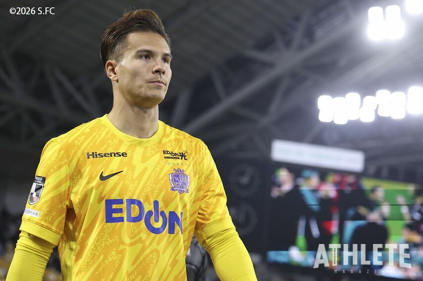 <div class="caption">今季、松本山雅から広島に加入。神戸戦がJ1デビュー戦となったGK・大内一生</div>