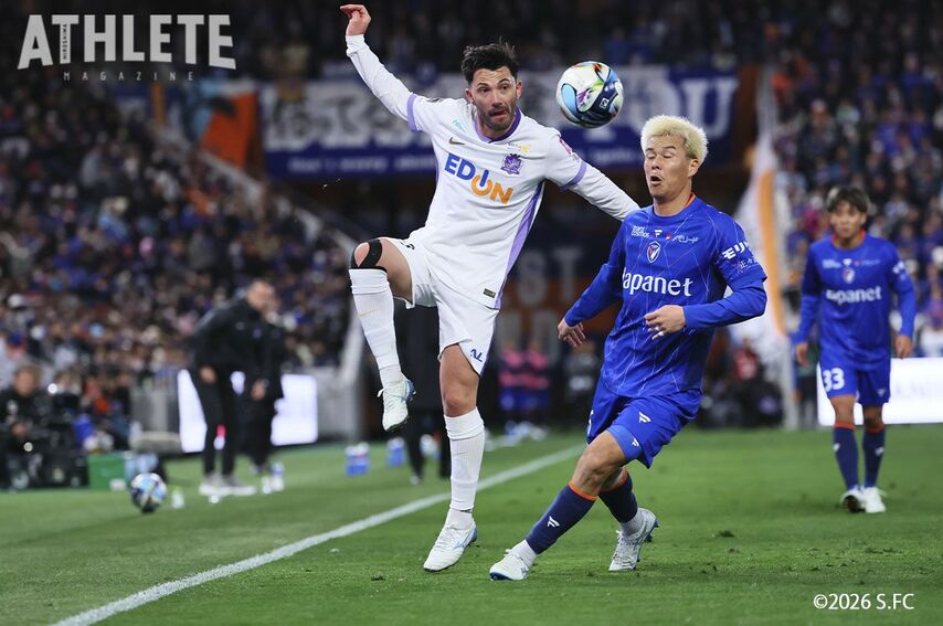 <div class="caption">明治安田J1百年構想リーグ第1節では、74分に鈴木章斗に代わって出場したトルガイ</div>