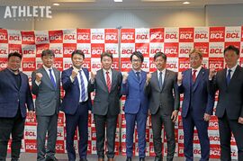 BCリーグ8球団の監督が会見。昨季覇者の信濃・柳沢裕一監督「今年こそ日本一を取る」