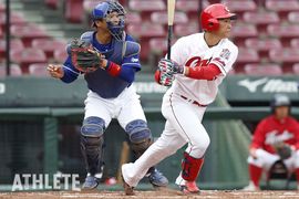 打てる捕手として一軍定着へ。カープ坂倉将吾が目指す理想の打者像