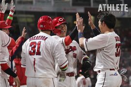 大胆さと、冷静さ。カープ・大盛穂が定位置奪取のために意識しているポイント