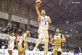 屈辱の30点差。広島ドラゴンフライズ、西地区1位の前に屈する（●広島 70-100 琉球○）