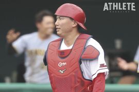 カープの育成２年目捕手・安竹俊喜の決意。「仲間の活躍はうれしい。でも、自分はさらにその上をいきたい」