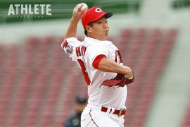 カープ塹江敦哉。苦労の末につかんだプロ初勝利。