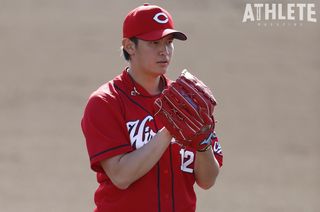 広島カープ 大道投手スパイク 広島カープ 大道投手スパイク