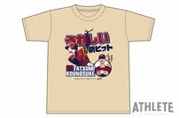 <div class="caption">期間限定で販売された【記念】辰見鴻之介プロ初ヒットTシャツ（販売期間は終了）</div>