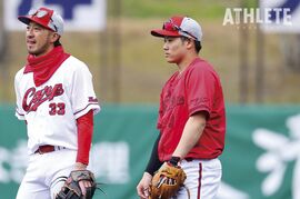 NPB最小野手がつかんだ開幕スタメン。カープ・勝田成の転機となった大学日本代表での経験