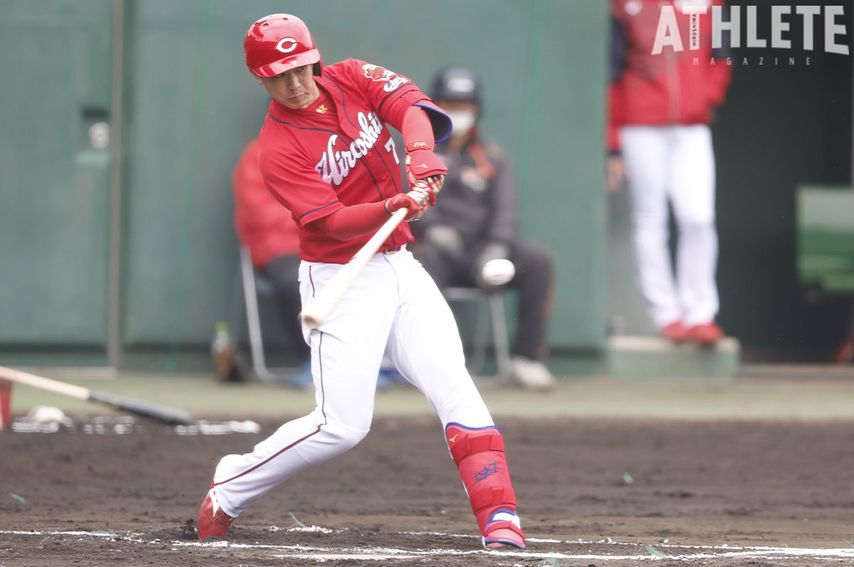 1番起用の試合で2年ぶりの本塁打。即結果で応えた堂林翔太が打線に勢いをもたらす【カープOB・笘篠賢治氏のコラム】<br />