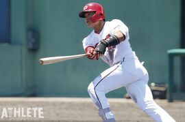 一軍昇格を目指す大砲候補。3年目のシーズンを迎えたカープ内田湘大の『今』