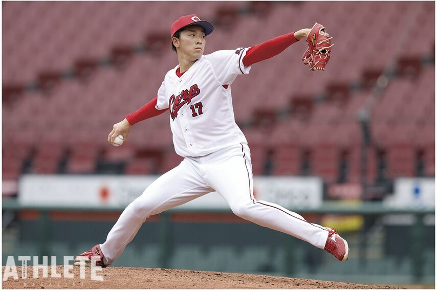 一軍昇格を目指すカープのドラ1右腕・常廣羽也斗。新たに取り組む『フォーム改善』