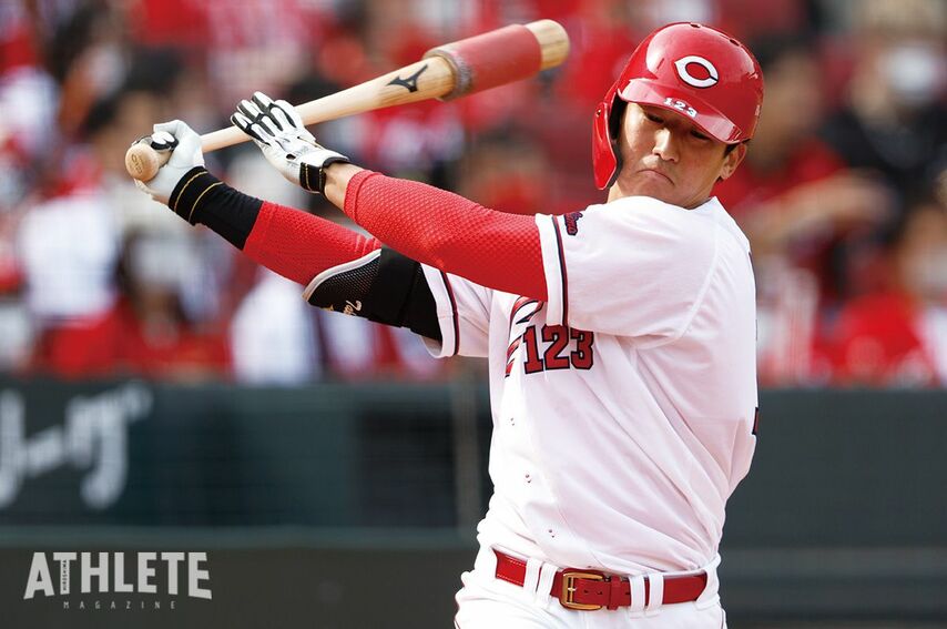 支配下登録を勝ち取った未来のスラッガー・カープ中村貴浩が語る、“フルスイング論”