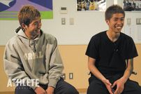 <div class="caption">兄・森﨑和幸、弟・森﨑浩司は二卵性双生児として広島で誕生。共にサンフレッチェユースからサンフレッチェ広島に入団し、チームの主力として活躍した。</div>