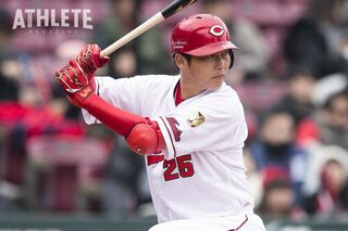 広島カープ時代】新井貴浩支給ミズノプロ バッティンググローブ