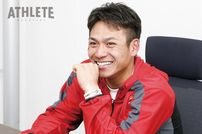 <div class="caption">プロ1年目の2014年、本誌インタビューに応じる田中広輔選手。</div>