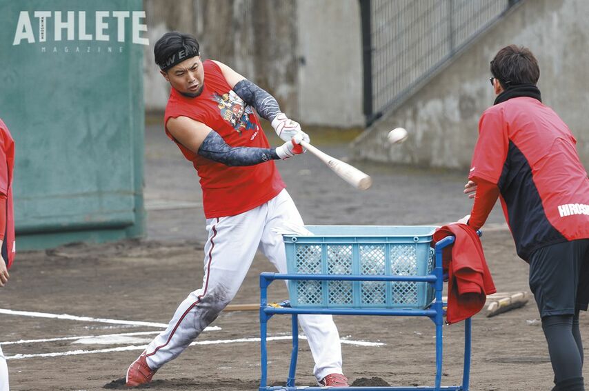 開幕一軍を逃した悔しさを、前向きな思考に変えた先輩野手の一言。カープ・末包昇大が語る今シーズン