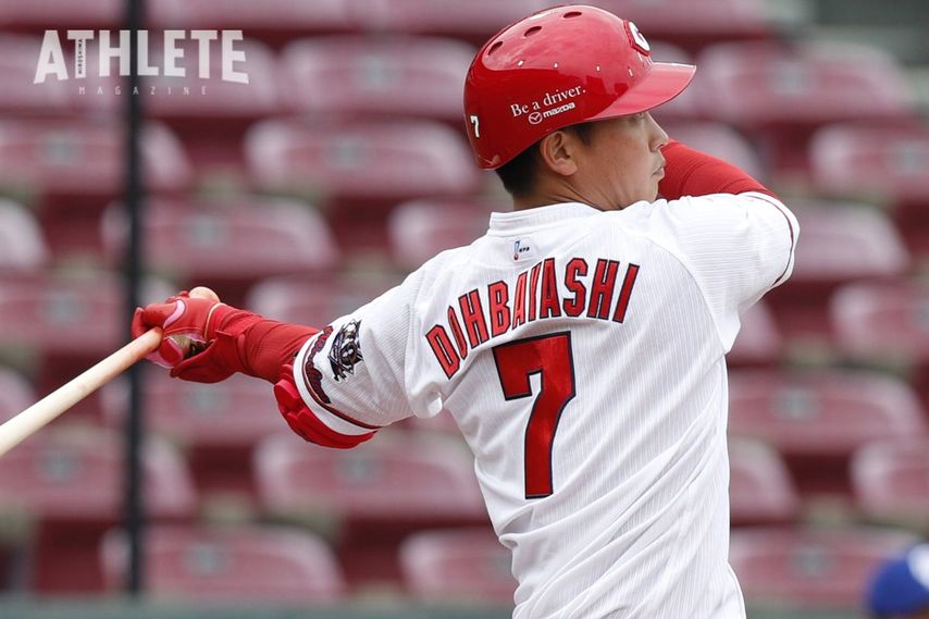 打率リーグトップに立ったカープ堂林翔太。「チャンスをつかむのは今季が本当にラストだと思っている」
