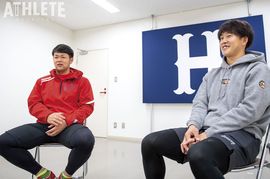 【小園海斗×林晃汰・00世代対談#2】お互いが“お互いの成長点”を激白。三遊間のコンビネーションの課題は意外にも。