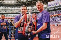 <div class="caption">クラブに二度のカップタイトルをもたらしたスキッベ監督は、今シーズン限りでの広島退団が発表された</div>