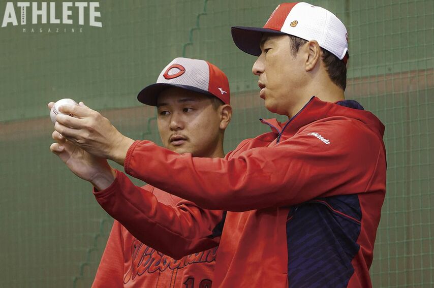 「殿堂入り投手・黒田博樹アドバイザーは、新井監督にとっても心強い存在」OB・大野豊が見たカープキャンプ