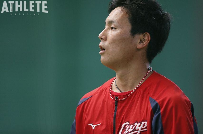 開幕2戦目。3月27日のプロ初登板を栗林良吏が振り返る。守護神の緊張を和らげたのは…【SELECT INTERVIEW】<br />