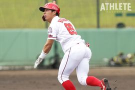 【カープ熱き戦いの記録2020】高卒2年目・羽月隆太郎が鮮烈デビュー! 初安打初打点でカープファンの心をワシづかみ(8月7日・阪神戦)