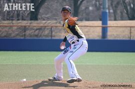 『エイジェックベースボールフェスタ』で栃木ゴールデンブレーブス・ティモンディ高岸宏行が今季初登板。