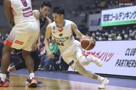 第1クォーターに落とし穴、広島ドラゴンフライズが西地区1位の琉球に力負け