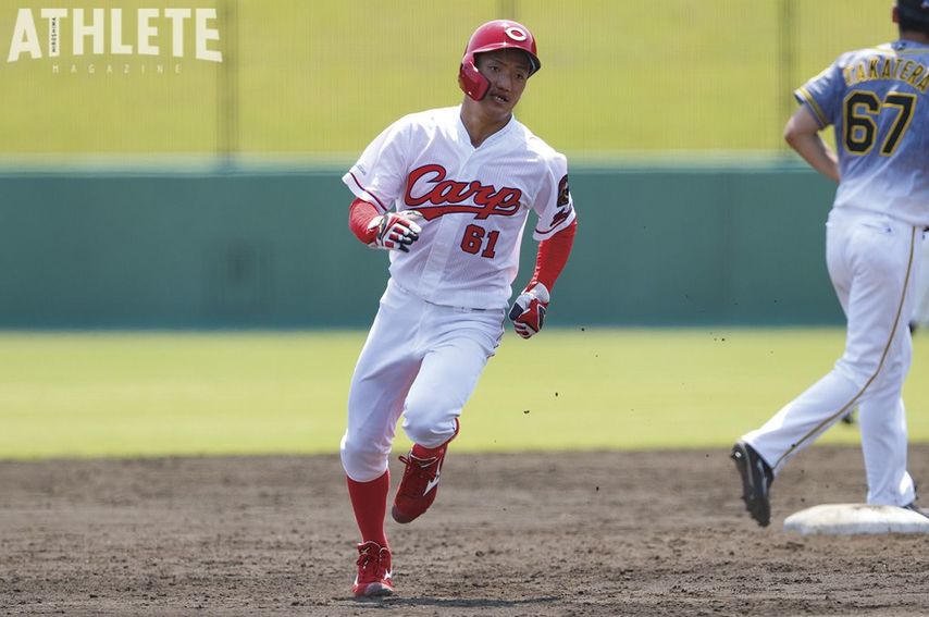 二軍でチームトップの四球数が示す矢野雅哉の才能。スカウトが惚れ込んだ強肩と守備力に新たな武器を【CLOSEUP INTERVIEW】