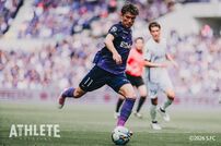 <div class="caption">2試合連続スタメンとなった、加藤陸次樹</div>