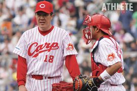 カープ佐々岡真司監督が語る、石原慶幸との秘蔵エピソード「直訴して石原と組ませてもらうように当時の監督に頼んだこともありました」