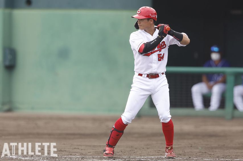 緊急昇格選手たちが連日存在感！ カープ・韮澤雄也が入団直後に語っていた、初キャンプの衝撃とは