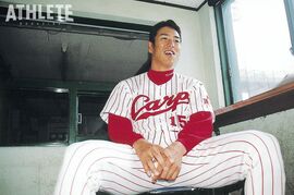 重圧を跳ね除け飛び出したガッツポーズ。当時28歳のカープ・黒田博樹が、初の開幕投手を振り返る