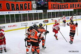 栃木日光アイスバックスがエイジェックスペシャルマッチデーでレッドイーグルス北海道に３対０で完封勝ち