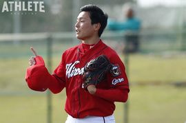 田中将大、山﨑康晃、千賀滉大。栗林良吏の血肉となった助言。東京五輪が守護神を成長させた【栗林良吏の1年目の言葉ー東京五輪を振り返ってー】<br />