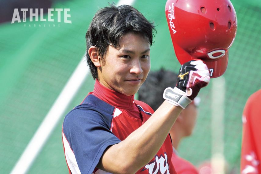 背番号7を受け継いだ2013年の堂林翔太。「細かいところにこだわり過ぎているのか、それすら分からない」