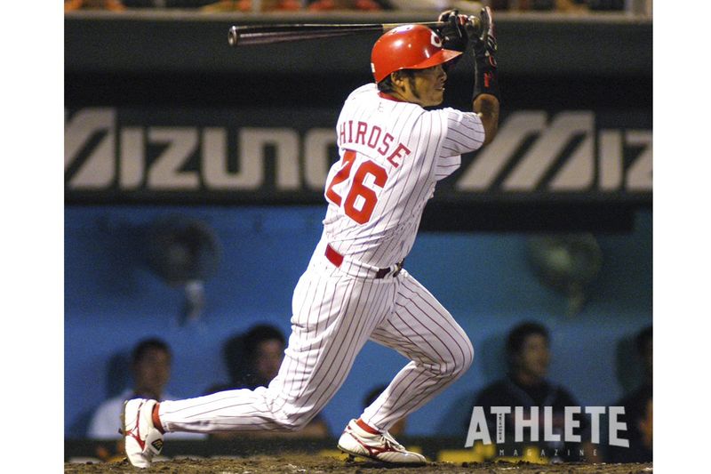 <div class="caption">2010年には3割・二桁本塁打を放ち、ゴールデングラブ賞を獲得した廣瀬純。</div>