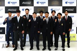 【BCリーグ】栃木ゴールデンブレーブスが入団会見。栃木県出身、中村が掲げた目標は「三冠王」。