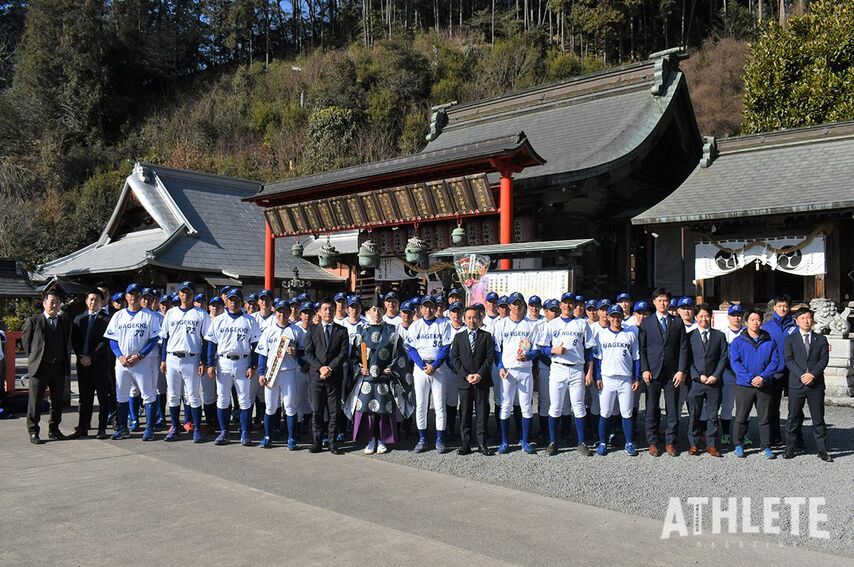 エイジェック硬式野球部が日本一に向け必勝祈願へ