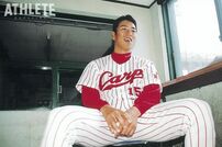 <div class="caption">このインタビューの２年後、2003年に、黒田は自身初の開幕投手を務めることになる（写真は2003年撮影）</div>