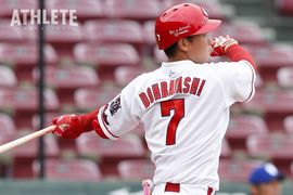 カープ堂林翔太が手応えを感じた“右中間へのホームラン”